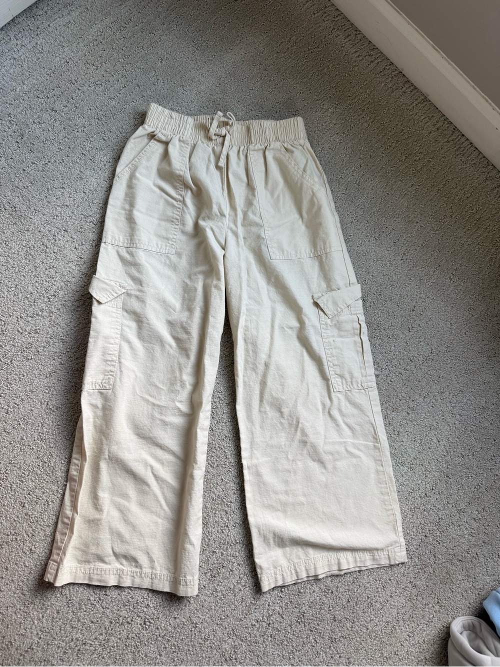 art class Cream Cargo Wide-Leg Pants